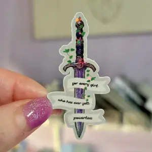 Powerless Dagger Sticker Powerless Dagger Sticker
