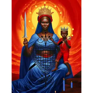 Erzulie Dantor Print Art Canvas Poster
