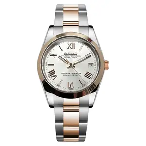 Datejust Mod - TWO-TONE - ROSE GOLD ROMAN