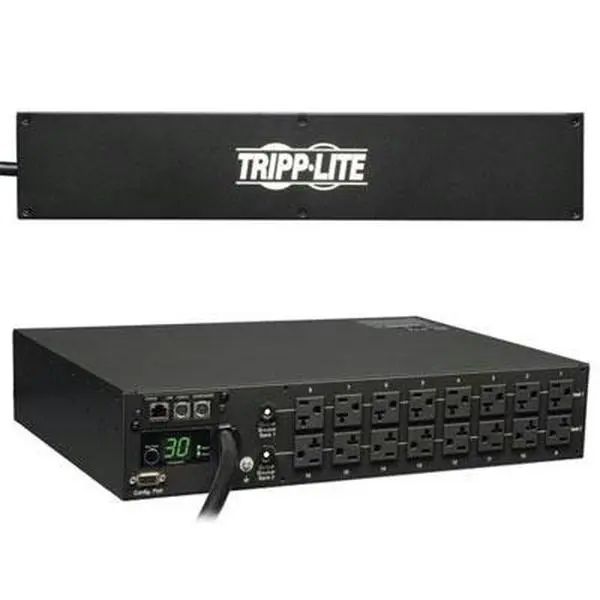 Tripp Lite Monitored PDU - Horizontal Rack Power Distribution Unit, Single Phase, 24A, 120V