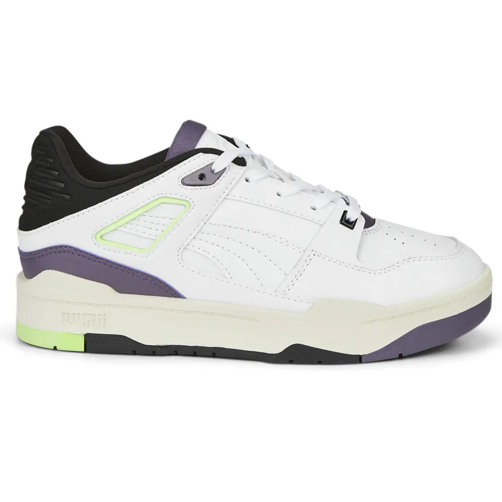 PUMA Womens Slipstream Lace Up Sneakers Shoes Casual - White