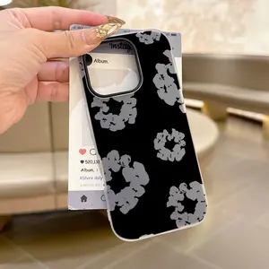 Luxury D-Denim T-Tears Phone Case Suitable for iPhone 17 16e 16 15 14 13 12 11 Pro Max Air XR XS X 7 8 Plus Soft TPU Matte Double-layer Back Cover