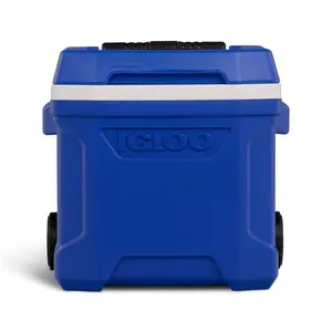 Igloo Profile 16 Roller Hard-Sided Cooler - Blue Igloo Profile 16 Roller Hard-Sided Cooler - Blue