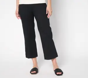 Belle by Kim Gravel Regular TripleLuxe Twill Cropped Traveler Jean