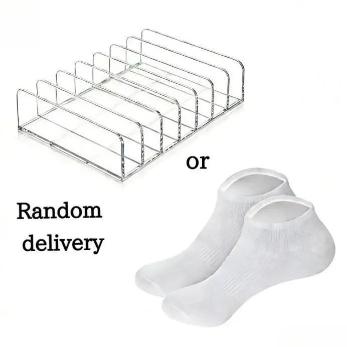 Store Gift -Acrylic CD Rack or Comfy Cotton Socks