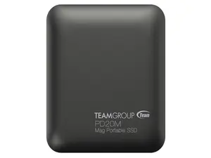 Team Group PD20M 2TB Mag Portable SSD, Up to 2000MB/s, USB3.2 Gen 2 Titanium Gray (TPSEG2002T0C108)