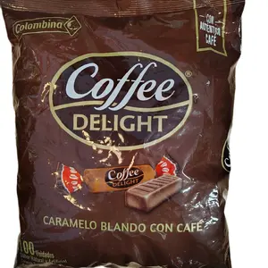 Colombina Coffee Delight Candy - 100 Units - Authentic Guatemala Coffee Flavor - Perfect for Parties & Daily EnjoymentColombina Coffee Delight Candy - 100  Units - Authentic Guatemala Coffee Flavor -