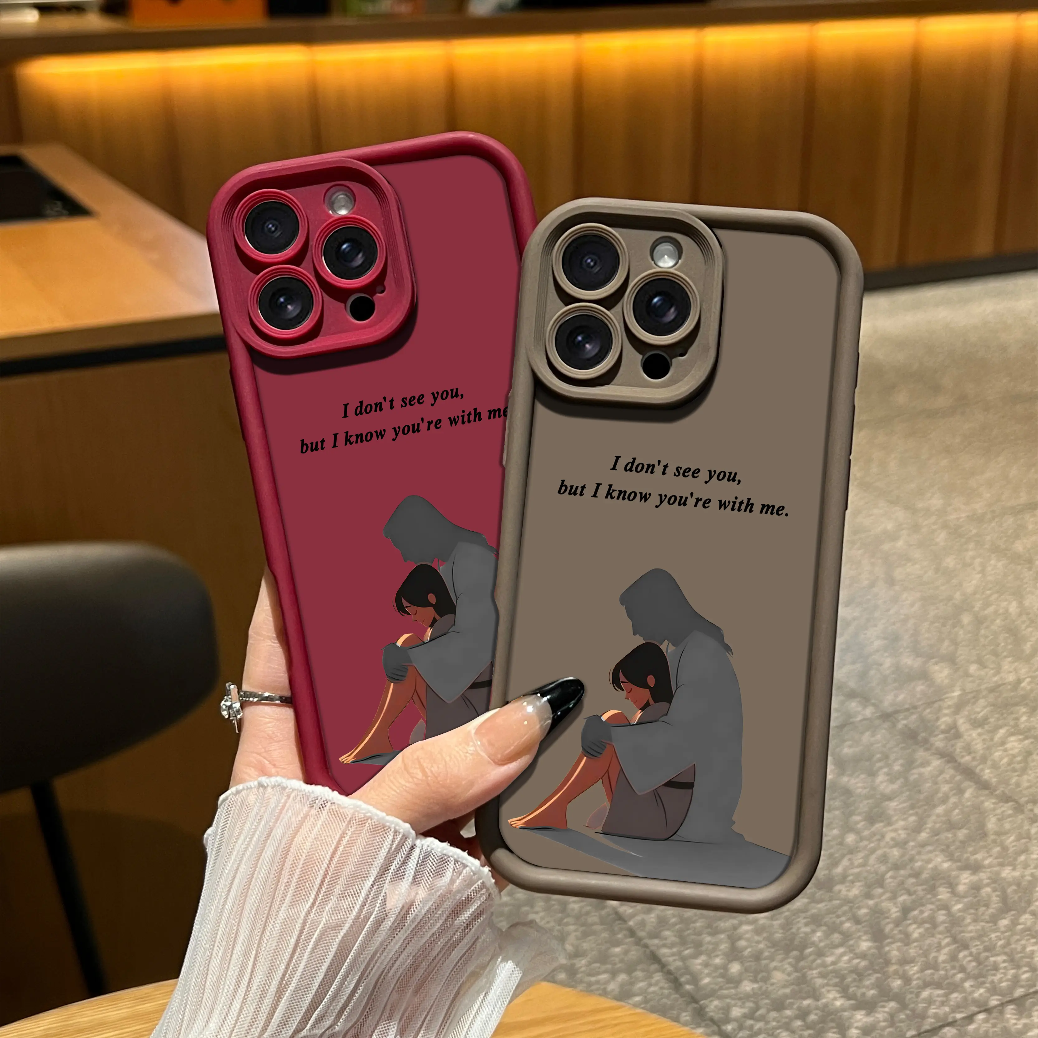 God's Girl TPU fully wrapped phone case, military grade anti drop and shock measures, faith in fashionable and simple phone case, suitable for iPhone 17 Air 16 15 14 Plus 13 12 11 Pro Max Plus XR XS Samsung Galaxy S25 S24 S23 S22-ZQ96, Smartphone, Handhel
