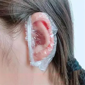 Disposable Ear Cover, 30pcs/set Waterproof Ear Protector, Ear Cover for Hair Dye Shower Bathing