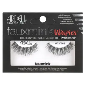 Ardell Fauxmink Lashes, Wispies™, 1 Pair