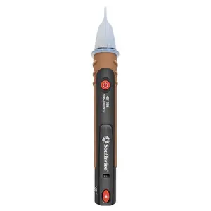 212 MAIN Southwire 59992001 Model 40116N NCV Detector - AC 100-600V Voltage Monitor with Copper Wire, Outlet Tester, Brighter Light and Pocket Clip for Sailing Water Sports