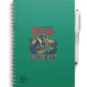 The Original Coors Cowboy Sticker – Classic Western Horse Rider Art, Cowboy Sticker
