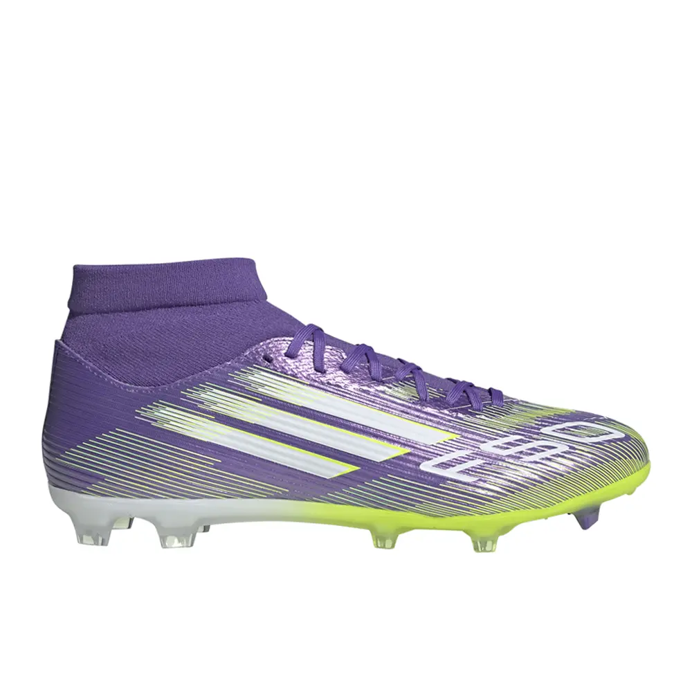 adidas Mens F50 League Mid FirmMulti-Ground Soccer Cleats  - Purple