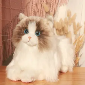 23-Inch Ragdoll Cat Plush Toy | Handcrafted by Master Artisans | Premium Gift Packaging | Two Weight Options | The Perfect Companion for Seniors  Plushie