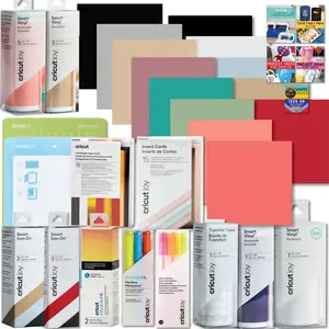 Cricut Ultimate All-in-One Materials & Accessories Bundle for Cricut Joy Machines