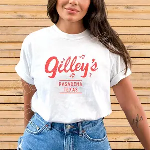 Vintage Gilley'S Urban Cowboy Honky Tonk Night Club Colors T-Shirt