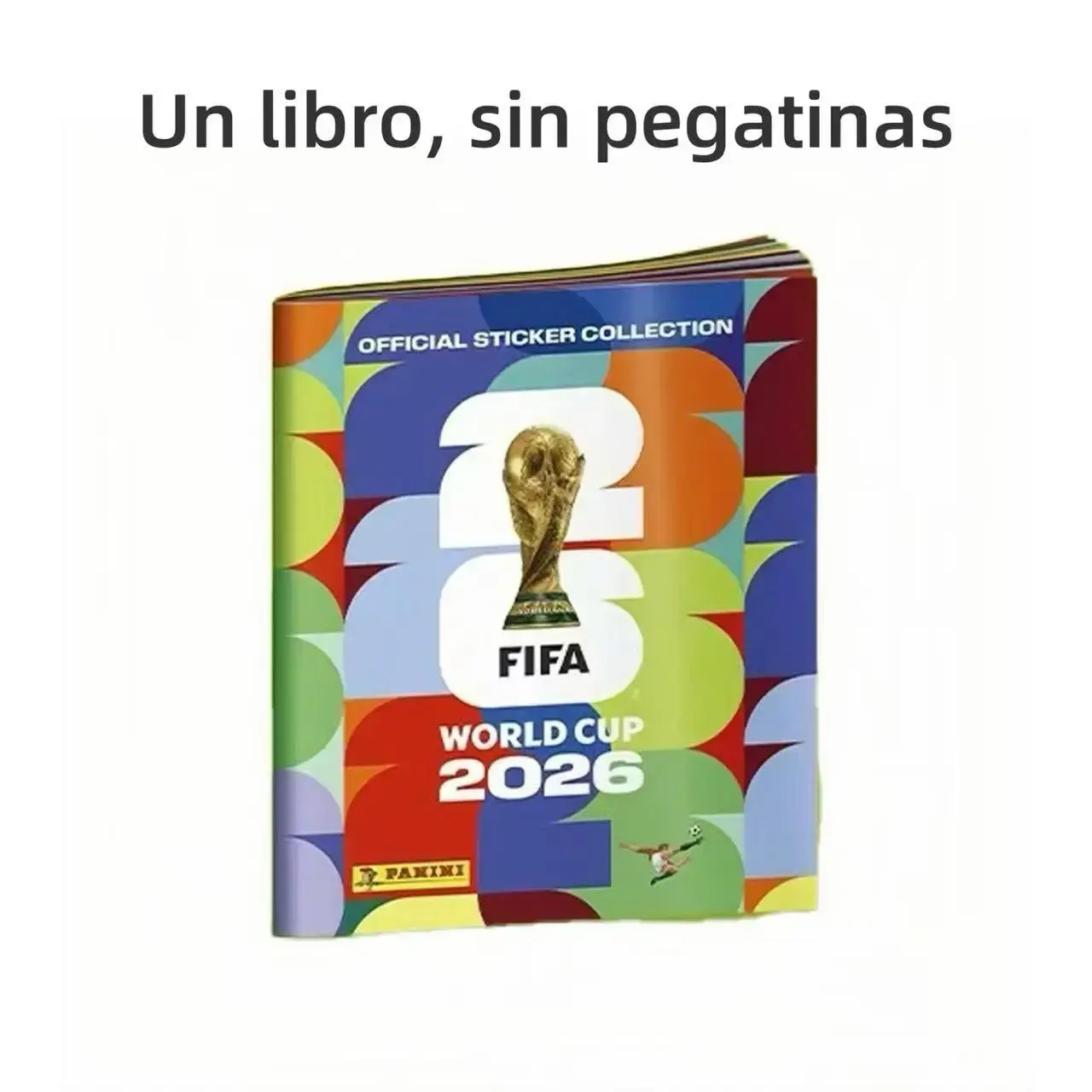 FIFA World Cup 2026 Sticker Album - Original Empty Collection Book-For Soccer Fans International Edition (El álbum no incluye pegatinas)