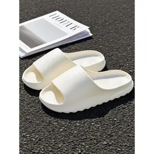 Unisex Anti-Slip Eva Slippers, Comfortable Home Bathroom Outdoor Use, Perfect for Summer Daily Wear, Striped Pattern, Size Up If Wide Feet(Sheets)