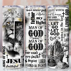 Man of god tumbler