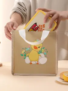 Personalized Easter Basket Bag with Chicken Design, Egg Flower Accessories, Perfect Gift for Kids, Unique Holiday Decoration