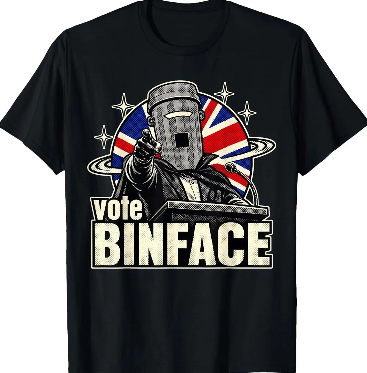Count Binface Shirt Vote Binface Anti Farage T-Shirt 8CX