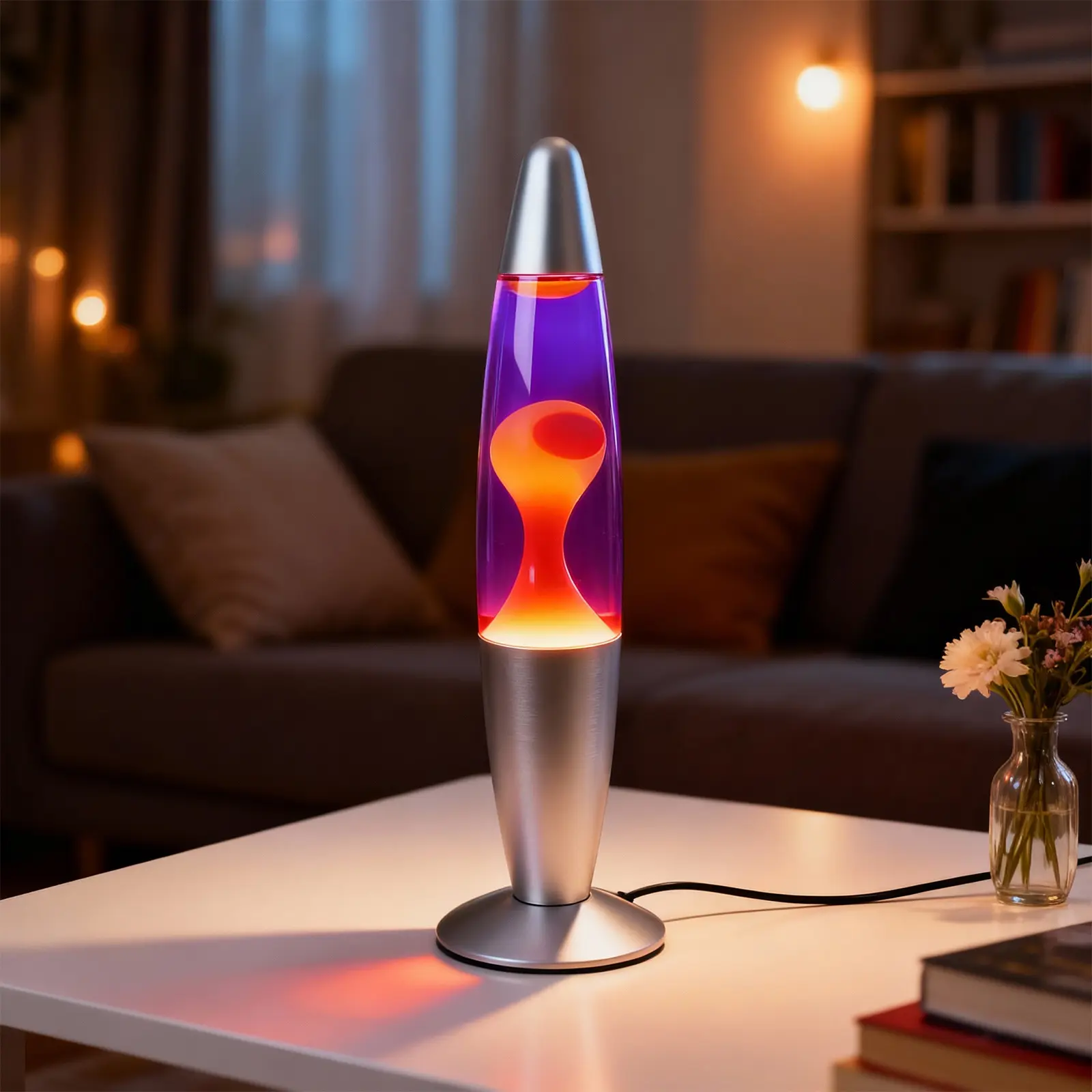 DAYBETTER Volcano Sports Lamp - Dimmable Tabletop Lamp for Living Room Bedroom E-sports Room Halloween Christmas Party Decor Unique Wax Liquid Light, Room Decor, Lights For Bedroom