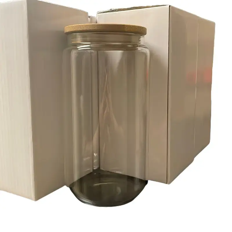CLEAR 16 oz glass cup