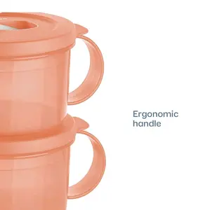 Tupperware CrystalWave PLUS | Soup Mugs