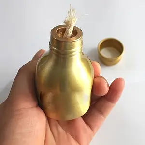 Alcohol Heating Device Set, Includes Alcohol Lamp and 5 Wick Sticks, Tea Pot Warmer, No Alcohol Included, Ideal for Tea Accessories