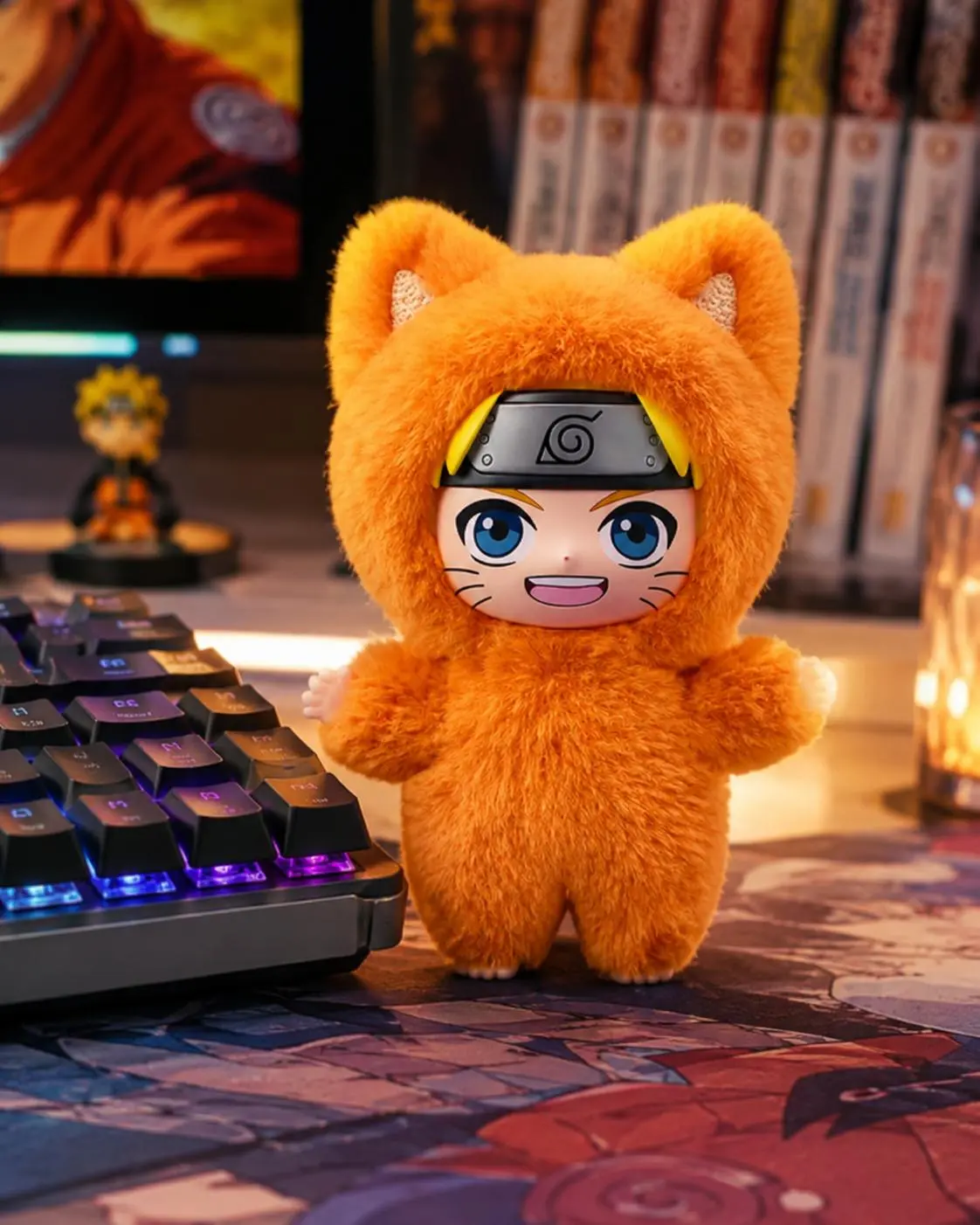 [TOPTOY] Naruto Shippuden KittenLand Series Plush Pendant Blind Box, Blind Bag Collectible, Cute Collectibles, Cartoon Figurines-Statues & Bobbleheads, Anime Merchandise, Holiday-Birthday Gift