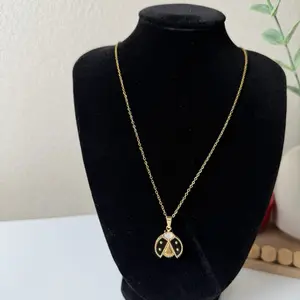 18k Gold-Plated Necklace, 19cm Length
