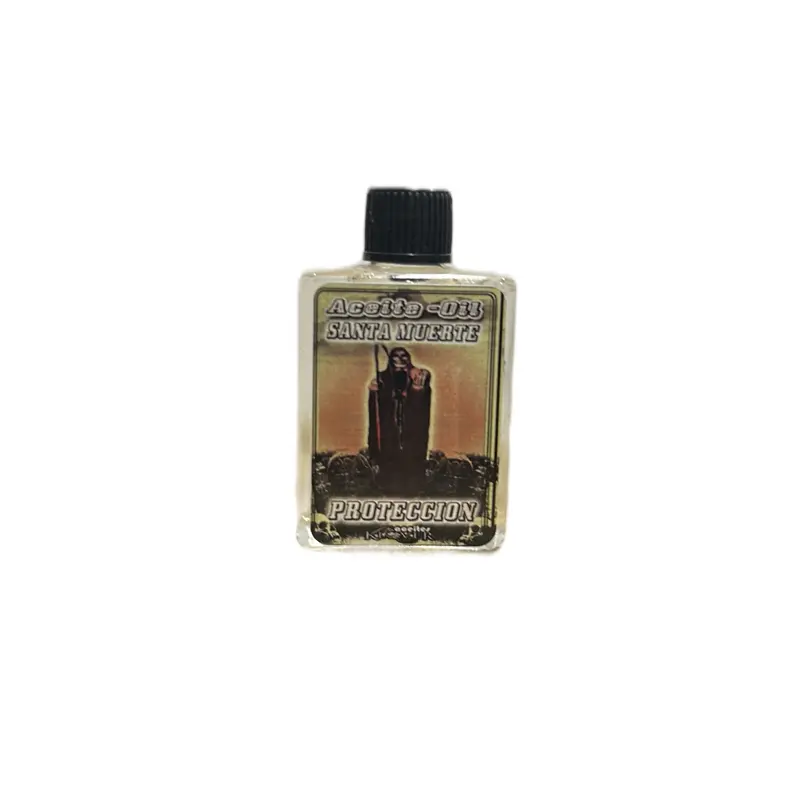 Santa Muerte / Holy Death Candle Oil Authentic Spiritual Ritual Oils for Healing & Meditation