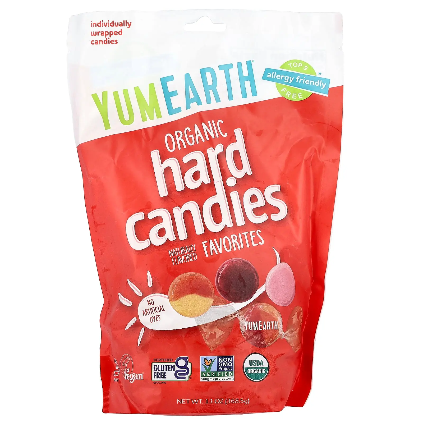 YumEarth Organic Hard Candies, Favorites, 13 oz (368.5 g)