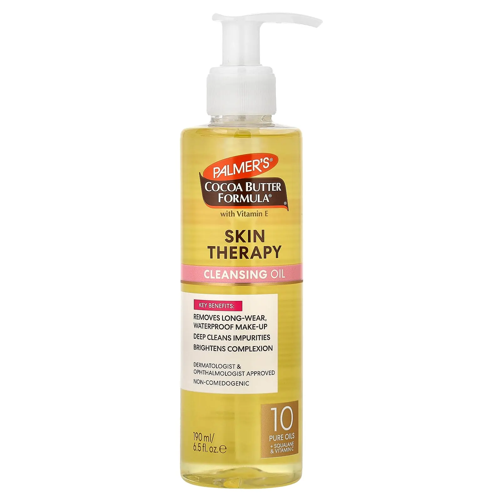 Palmer's Cocoa Butter Formula® with Vitamin E, Skin Therapy Cleansing Oil, 6.5 fl oz (190 ml)