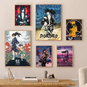 Anime D-Dororo Painting Calligraphy Gallery-Quality Canvas Wall Art Poster | Waterproof & Fade-Resistant | Minimalist Unframed Design | Living Room, Bedroom & Office Decor | Multiple Sizes | Holiday gifts