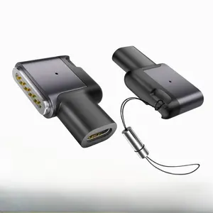 PD 100W Type‑C To for MagSafe 3 Magnetic Fast Charging Adapter Compatible with MacBook Air / Pro M1 M2 M3 M4 M5
