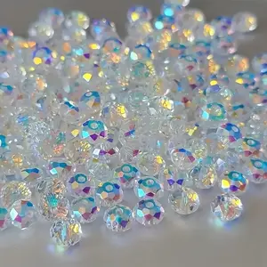 116/99/99 pieces 4/6/8mm super sparkling Austrian glass crystal beads handmade DIY jewelry accessories