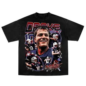 Drake Maye Graphic Tee, Unisex Shirt, Gift For Fans