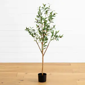 4.5’ Olive Artificial Tree 4.5’ Olive Artificial Tree