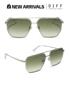 DIFF Berkely Navigator Polarized Sunglasses Unisex Frames
