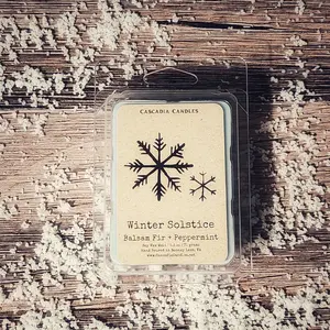 Winter Solstice Wax Melt | Balsam Fir + Peppermint