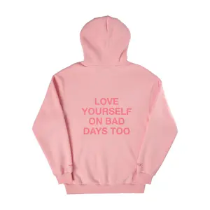 Comfrt x WNRS Love Yourself Hoodie - Pink