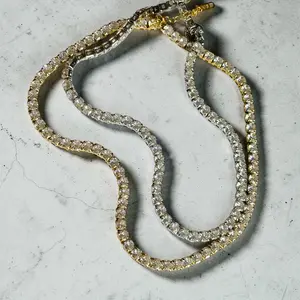 Tennis Chunky Necklace