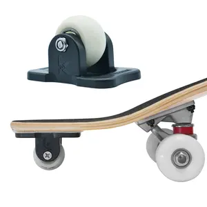 Wheele PRO - Professionally Designed Skateboarding Training Wheel for Easy and Safe Balance and Manual Training - Start today! Black