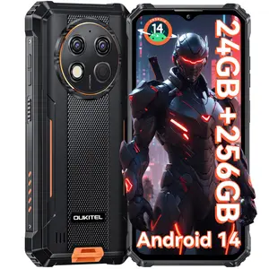 OUKITEL G1 Rugged Smartphone Unlocked - 24+256GB/1TB Android 14 Rugged Cellphones, 6.52” HD Display IP68/IP69K 10600mAh Battery 48MP Rear Camera Waterproof Phone, Fingerprint/Dual Sim/NFC 2025 armor Expandable Gps TikTokShopBlackFriday