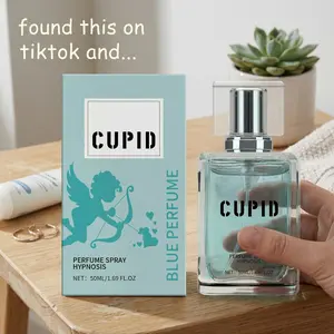 Cupid Blue  — Fresh Citrus & Amber Notes | Long-Lasting Scent | Portable Fragrance Spray | A Sweet Choice for Everyday Wear