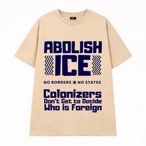 Abolish ice shirt, Colonizers Don't get to decide whi is foreign T-Shirt, Anti-Trump Shirt, Political Shirts, Anti Maga Tee, Anti Fascism Democracy Shirt