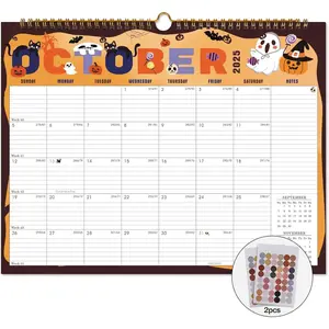 Calendar 2026 - 18 Monthly Wall Calendar 2025-2026 from July 2025 to December 2026, 14.8 x 11.5 Inches.Thick Paper includes major holidays and dedicated space for notes and important dates (Calendar 2025-2026 festivals)