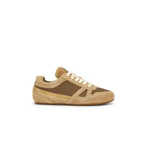Isabel Marant Senny Low Sneaker in Khaki