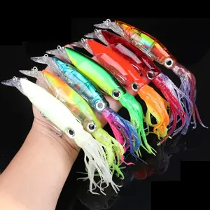 Artificial Fishing Lure (7 Counts/set), Colorful Octopus Shaped Fishing Lure, Portable Outdoor Fishing Accessories for Fishing Enthusiasts, Fishing Tackle